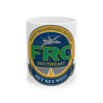 FRC DET Key West Fleet Readiness Center (U.S. Navy) White Coffee Mug-11oz-The Sticker Space