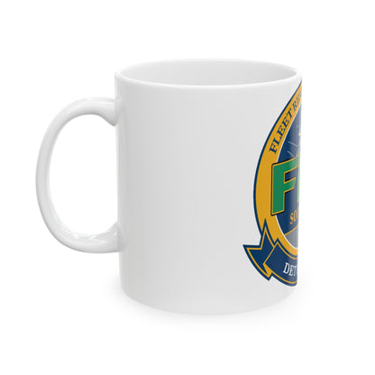 FRC DET Key West Fleet Readiness Center (U.S. Navy) White Coffee Mug-The Sticker Space