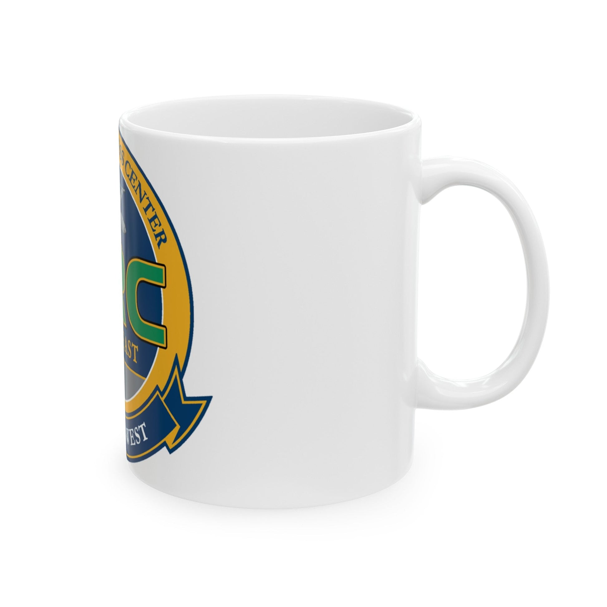 FRC DET Key West Fleet Readiness Center (U.S. Navy) White Coffee Mug-The Sticker Space