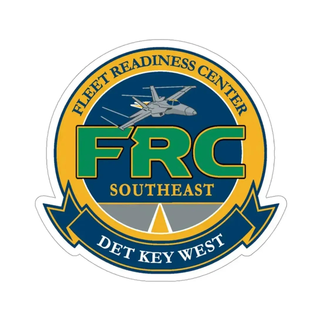FRC DET Key West Fleet Readiness Center (U.S. Navy) STICKER Vinyl Die-Cut Decal - The Sticker Space