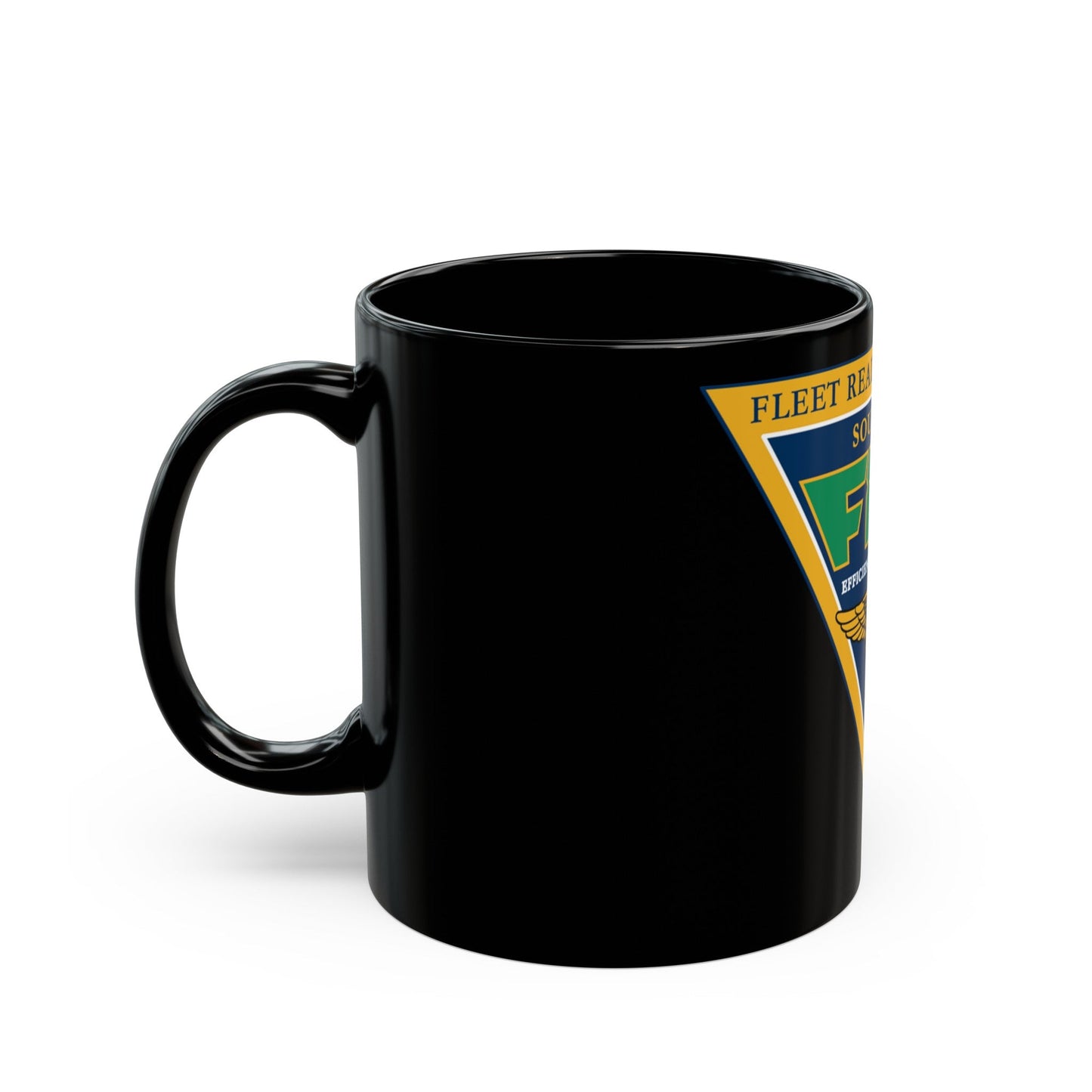 FRC Southwest Fleet Readiness Center (U.S. Navy) Black Coffee Mug-The Sticker Space