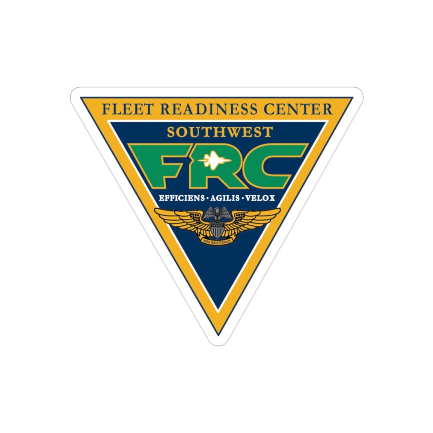 FRC Southwest Fleet Readiness Center (U.S. Navy) Transparent STICKER Die-Cut Vinyl Decal-2 Inch-The Sticker Space