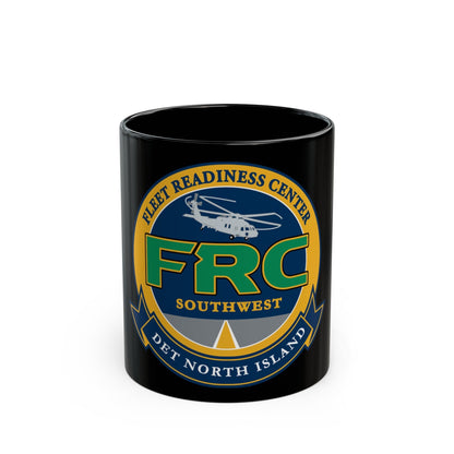 FRC Southwest North Island Fleet Readiness Center (U.S. Navy) Black Coffee Mug-11oz-The Sticker Space