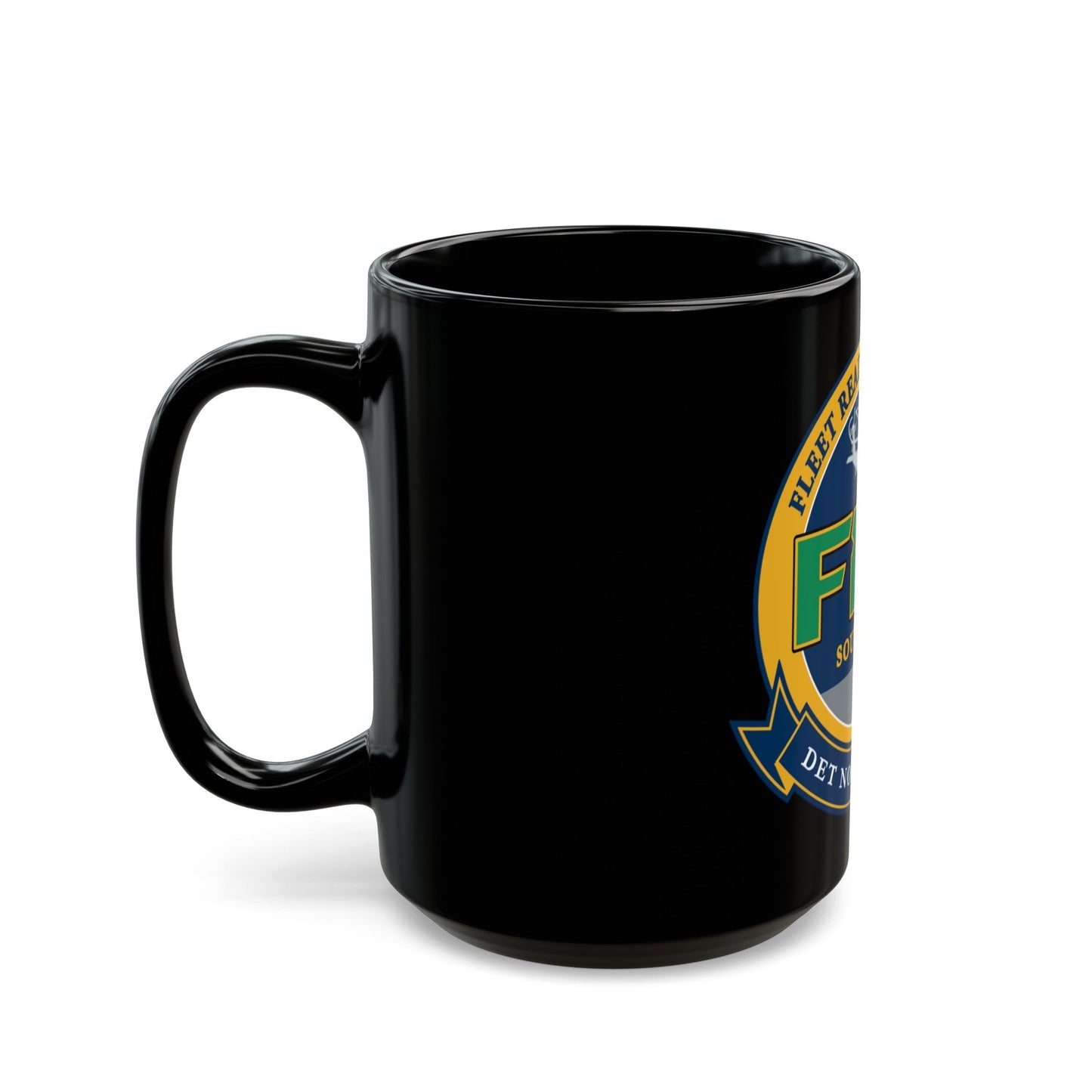 FRC Southwest North Island Fleet Readiness Center (U.S. Navy) Black Coffee Mug-The Sticker Space