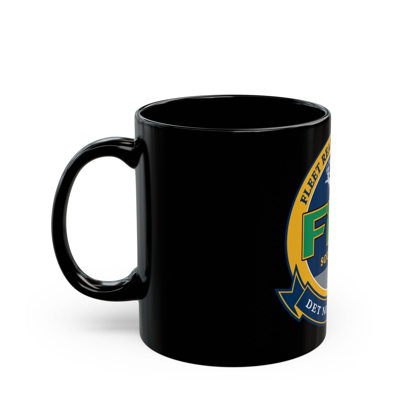 FRC Southwest North Island Fleet Readiness Center (U.S. Navy) Black Coffee Mug-The Sticker Space