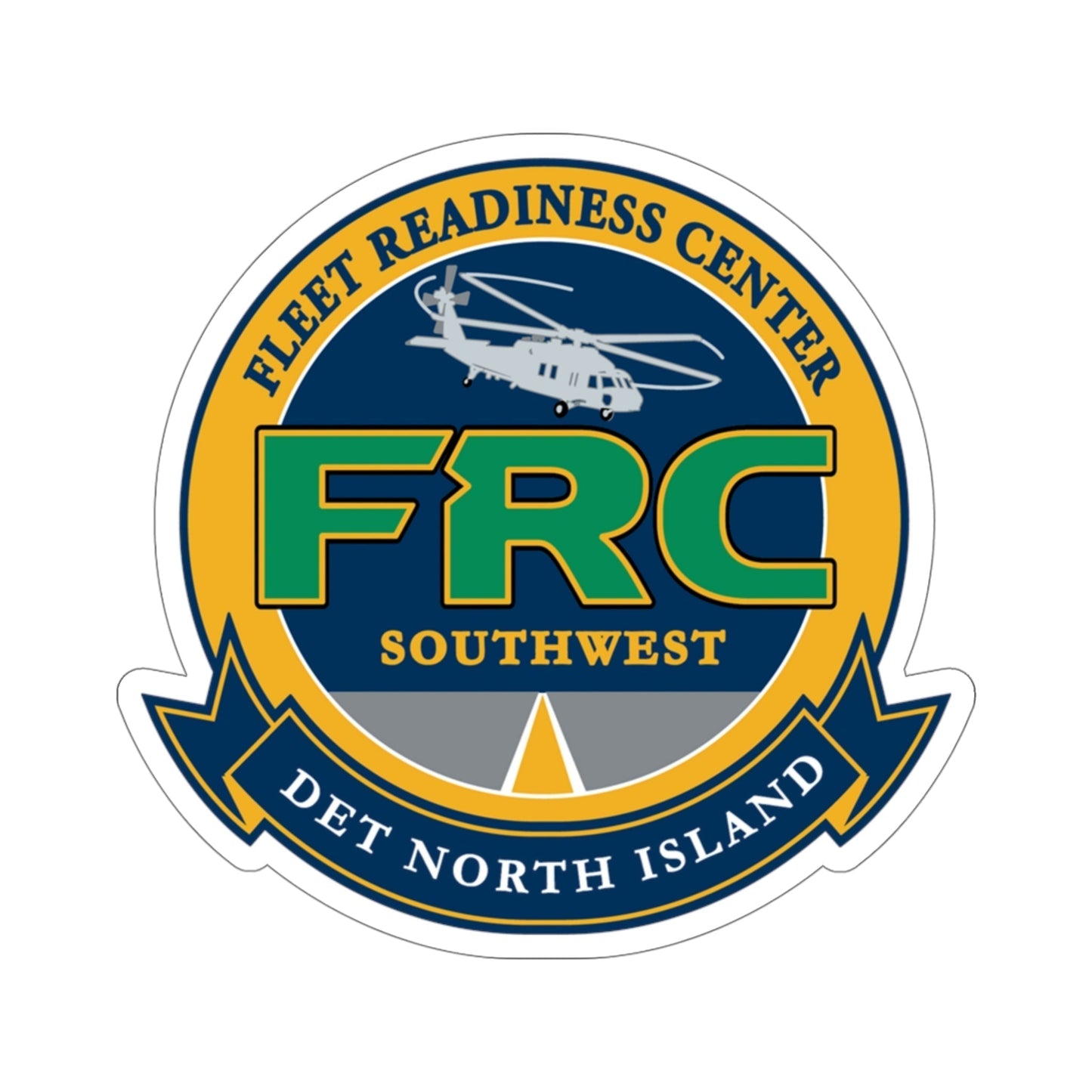 FRC Southwest North Island Fleet Readiness Center (U.S. Navy) STICKER Vinyl Die-Cut Decal-5 Inch-The Sticker Space