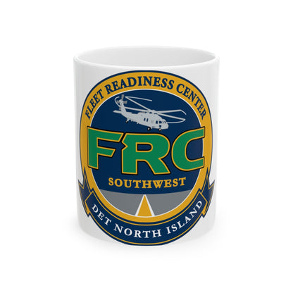 FRC Southwest North Island Fleet Readiness Center (U.S. Navy) White Coffee Mug-11oz-The Sticker Space