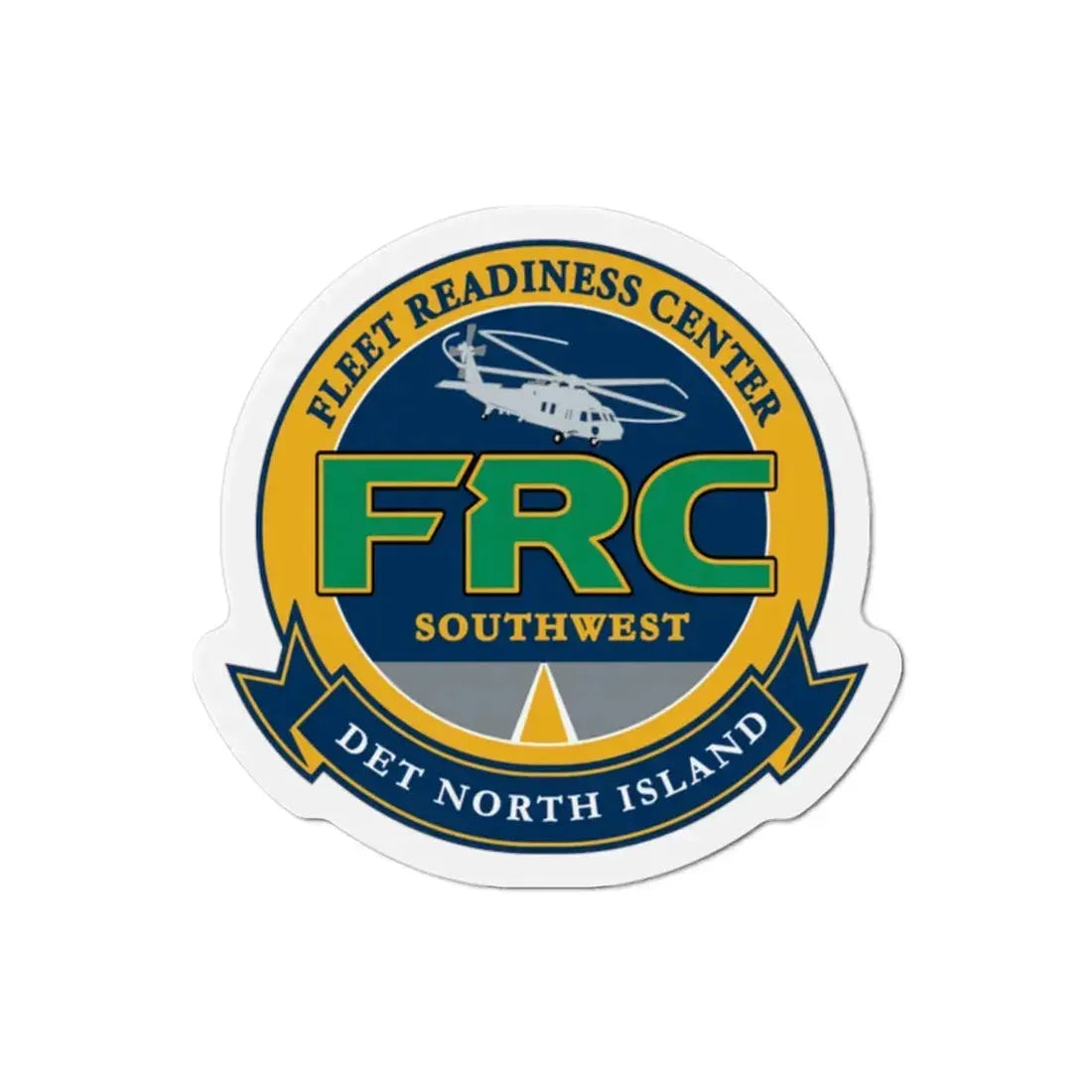 FRC Southwest North Island Fleet Readiness Center (U.S. Navy) Refrigerator Magnet 2 Inch - The Sticker Space
