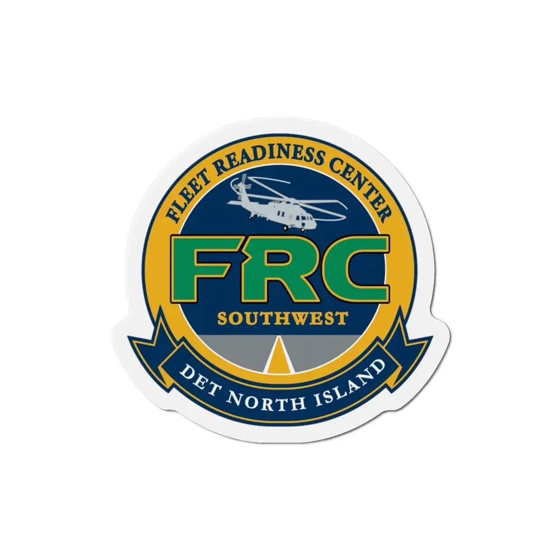 FRC Southwest North Island Fleet Readiness Center (U.S. Navy) Refrigerator Magnet 4 Inch - The Sticker Space