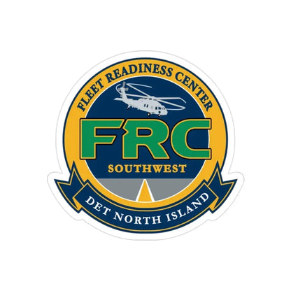 FRC Southwest North Island Fleet Readiness Center (U.S. Navy) Transparent STICKER Die-Cut Vinyl Decal 2 Inch Transparent - The Sticker Space