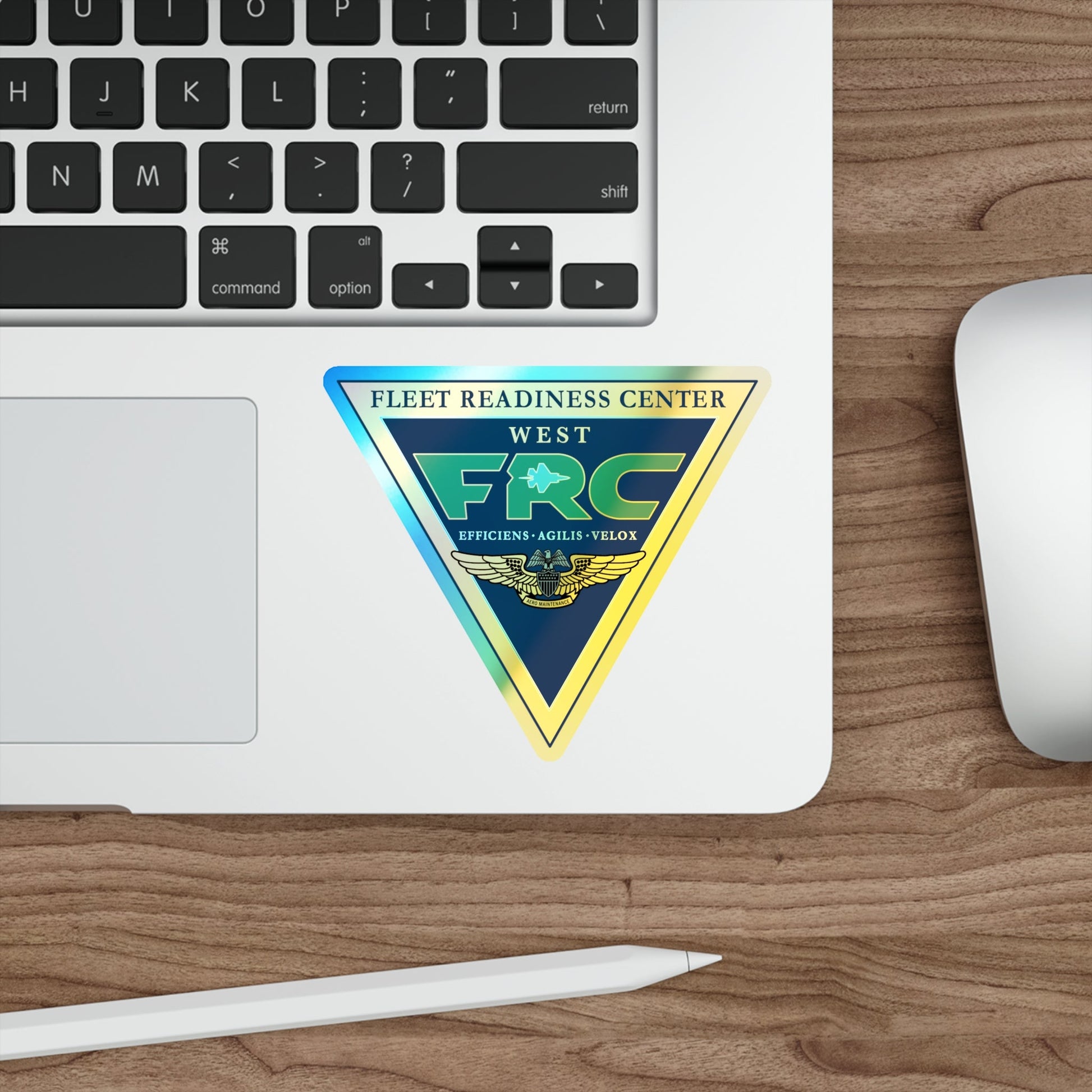 FRC West Fleet Readiness Center (U.S. Navy) Holographic STICKER Die-Cut Vinyl Decal-The Sticker Space