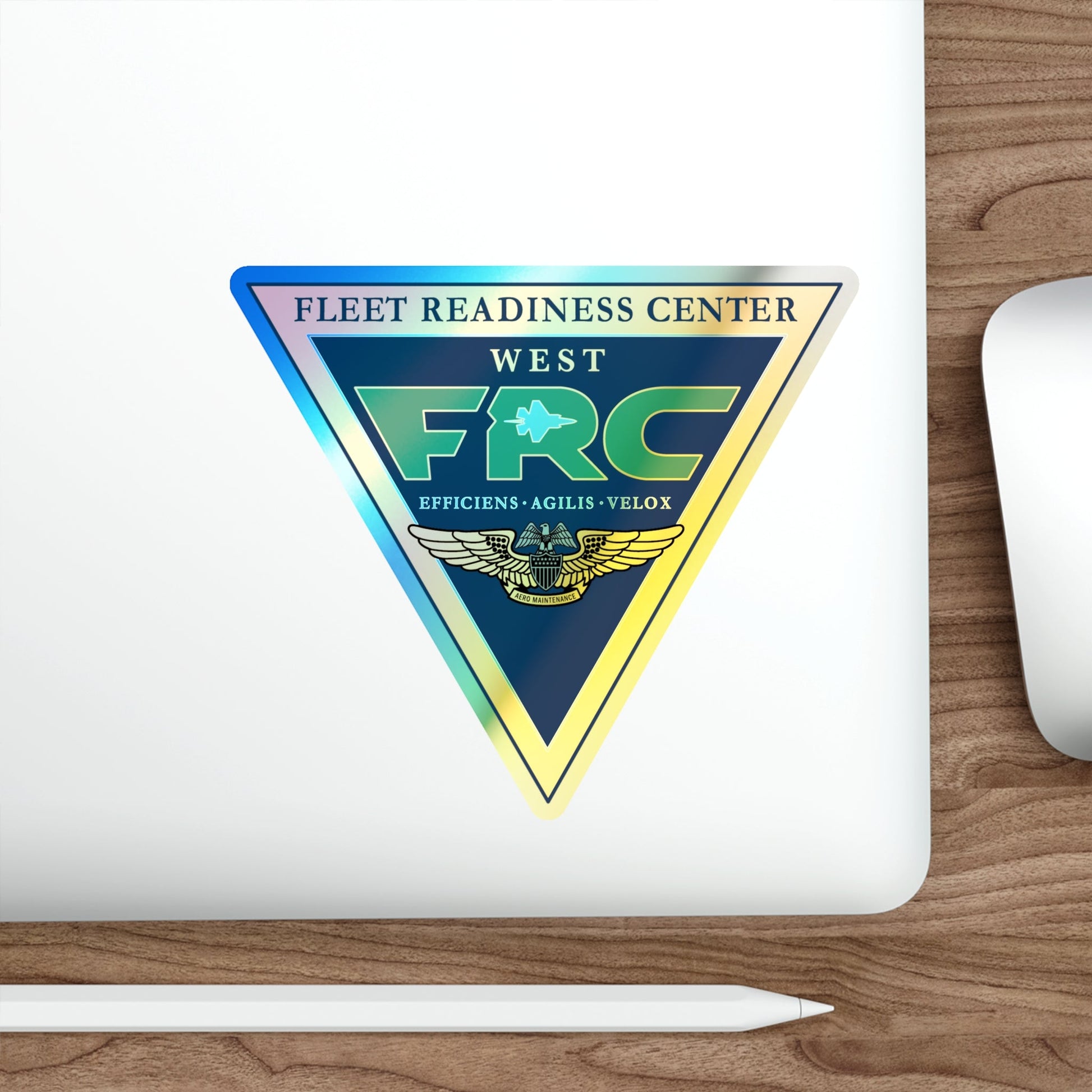 FRC West Fleet Readiness Center (U.S. Navy) Holographic STICKER Die-Cut Vinyl Decal-The Sticker Space