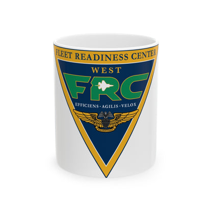 FRC West Fleet Readiness Center (U.S. Navy) White Coffee Mug-11oz-The Sticker Space