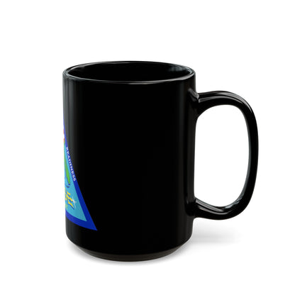 FRCSE Fleet Readiness Center South East (U.S. Navy) Black Coffee Mug-The Sticker Space