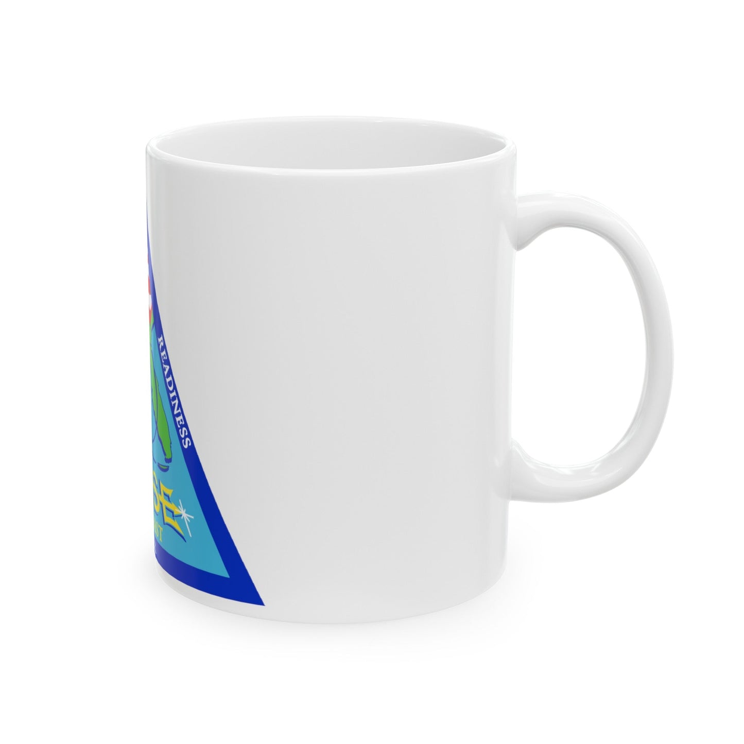 FRCSE Fleet Readiness Center South East (U.S. Navy) White Coffee Mug-The Sticker Space