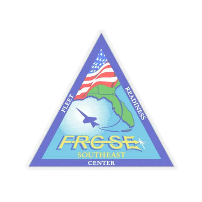 FRCSE Fleet Readiness Center South East (U.S. Navy) STICKER Vinyl Kiss-Cut Decal 2 Inch Transparent - The Sticker Space