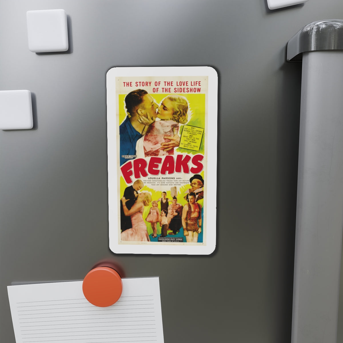 FREAKS 1932 Movie Poster - Die-Cut Magnet-The Sticker Space