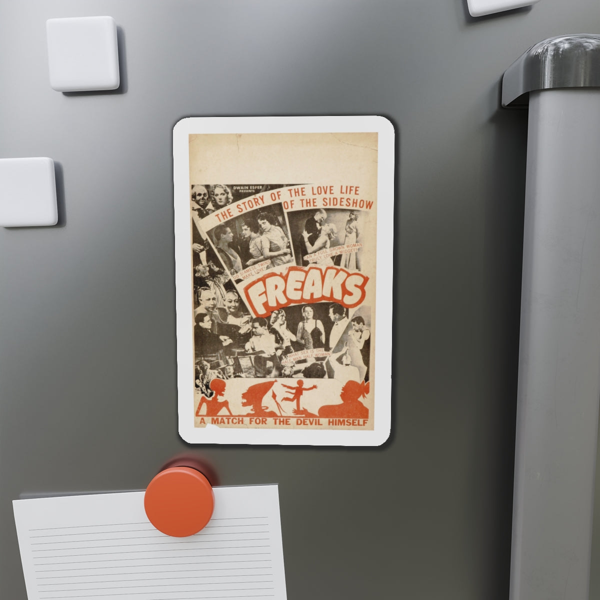 FREAKS (3) 1932 Movie Poster - Die-Cut Magnet-The Sticker Space