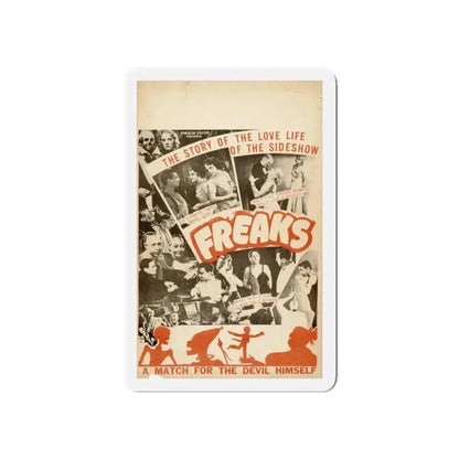 FREAKS (3) 1932 Movie Poster - Refrigerator Magnet 6 Inch - The Sticker Space