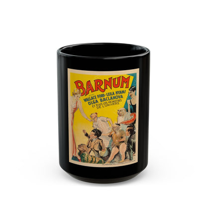 FREAKS (BARNUM) (BELGIAN) 1932 Movie Poster - Black Coffee Mug-15oz-The Sticker Space