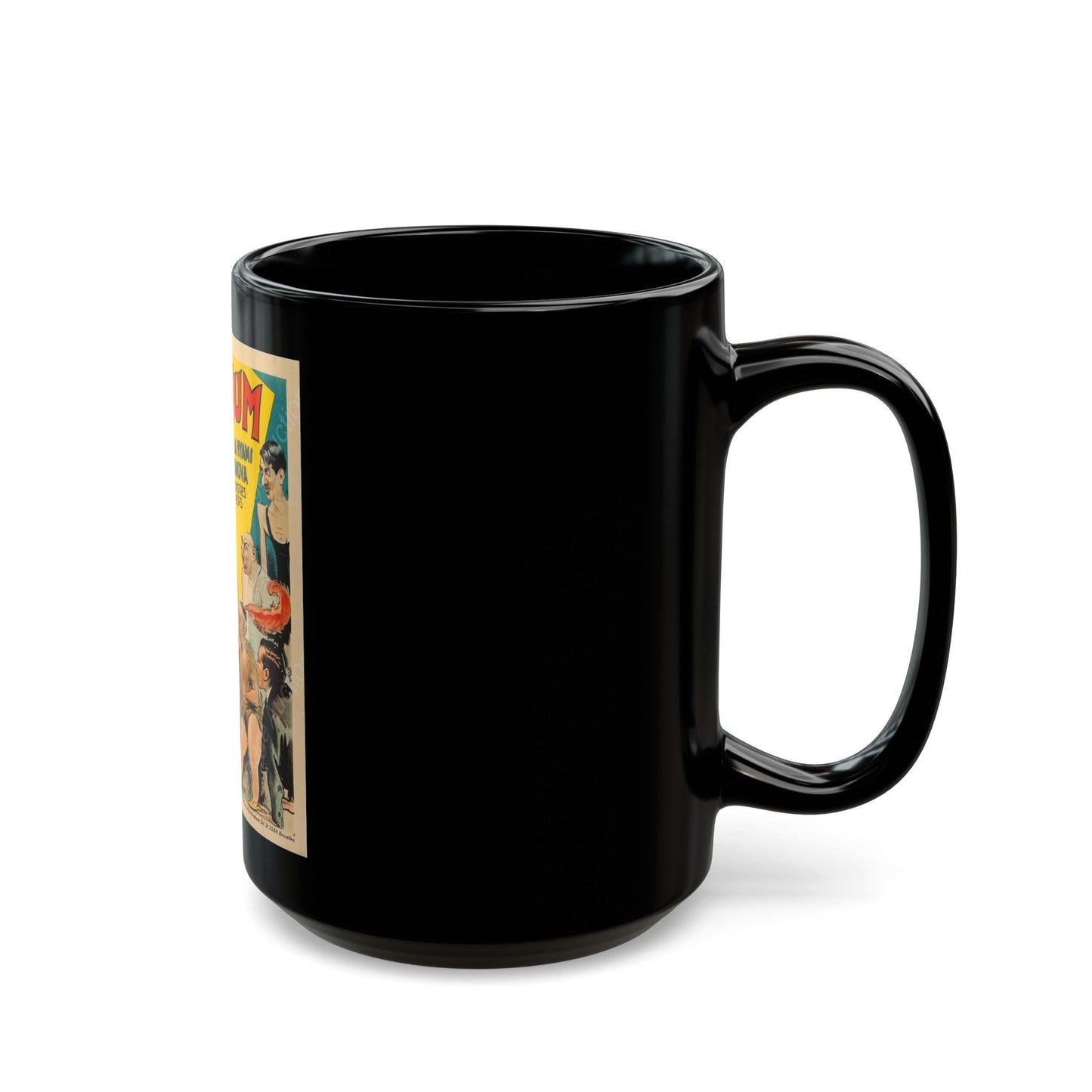 FREAKS (BARNUM) (BELGIAN) 1932 Movie Poster - Black Coffee Mug-The Sticker Space