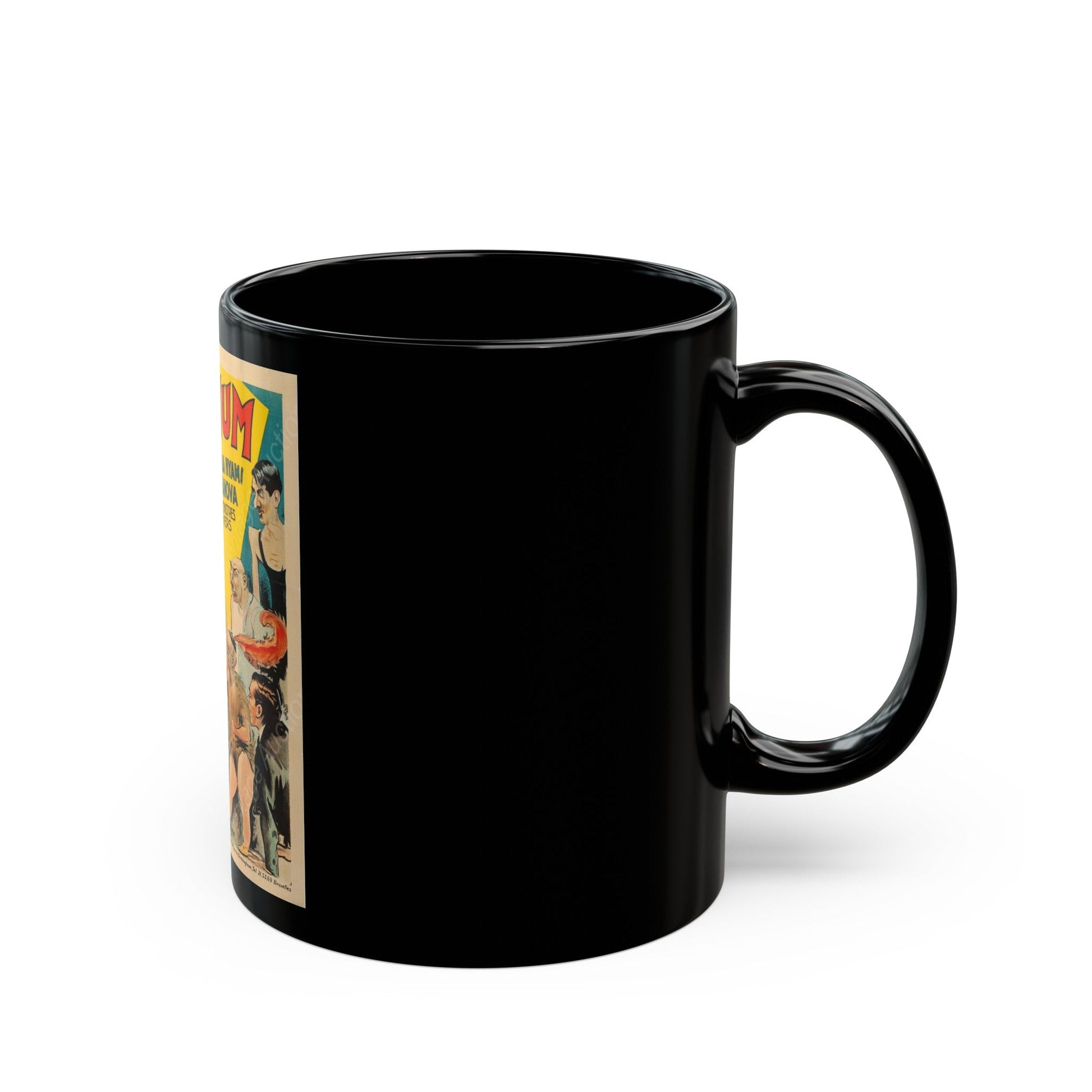 FREAKS (BARNUM) (BELGIAN) 1932 Movie Poster - Black Coffee Mug-The Sticker Space