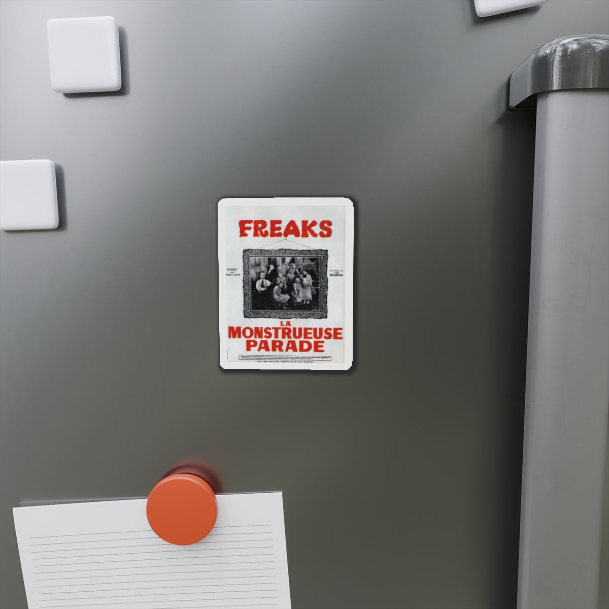 FREAKS (FRENCH) 1932 Movie Poster - Die-Cut Magnet-The Sticker Space