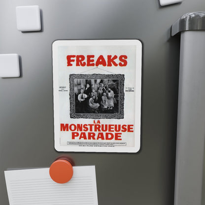 FREAKS (FRENCH) 1932 Movie Poster - Die-Cut Magnet-The Sticker Space