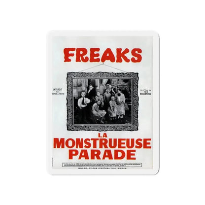 FREAKS (FRENCH) 1932 Movie Poster - Refrigerator Magnet 6 Inch - The Sticker Space
