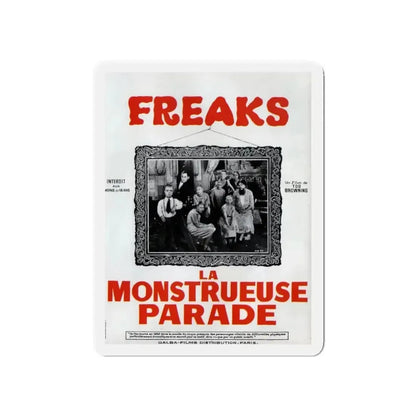 FREAKS (FRENCH) 1932 Movie Poster - Refrigerator Magnet - The Sticker Space
