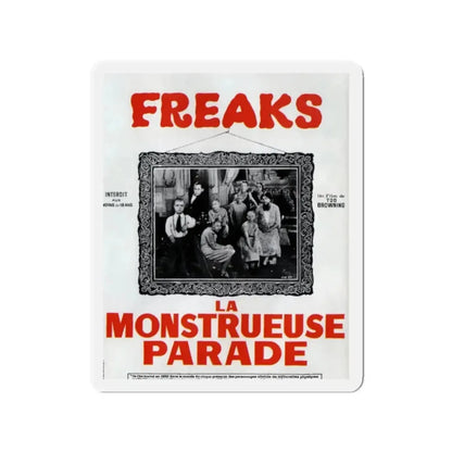 FREAKS (FRENCH) 1932 Movie Poster - Refrigerator Magnet - The Sticker Space