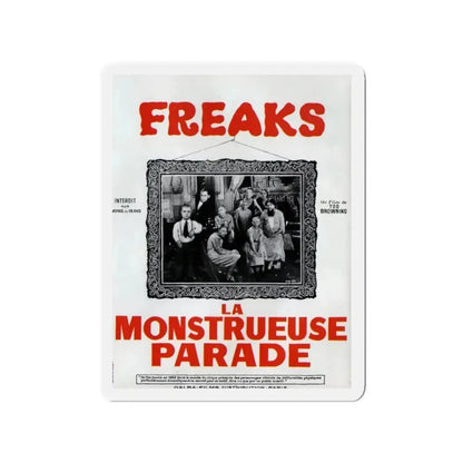 FREAKS (FRENCH) 1932 Movie Poster - Refrigerator Magnet - The Sticker Space