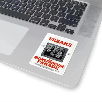FREAKS (FRENCH) 1932 Movie Poster - STICKER Vinyl Kiss-Cut Decal - The Sticker Space