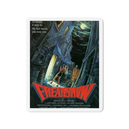 FREAKSHOW 1989 Movie Poster - Refrigerator Magnet 2 Inch - The Sticker Space