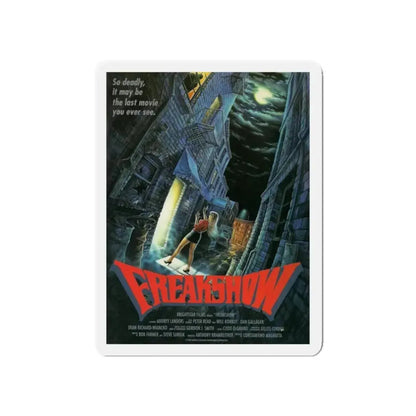 FREAKSHOW 1989 Movie Poster - Refrigerator Magnet 5 Inch - The Sticker Space