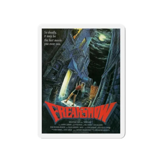 FREAKSHOW 1989 Movie Poster - Refrigerator Magnet 6 Inch - The Sticker Space