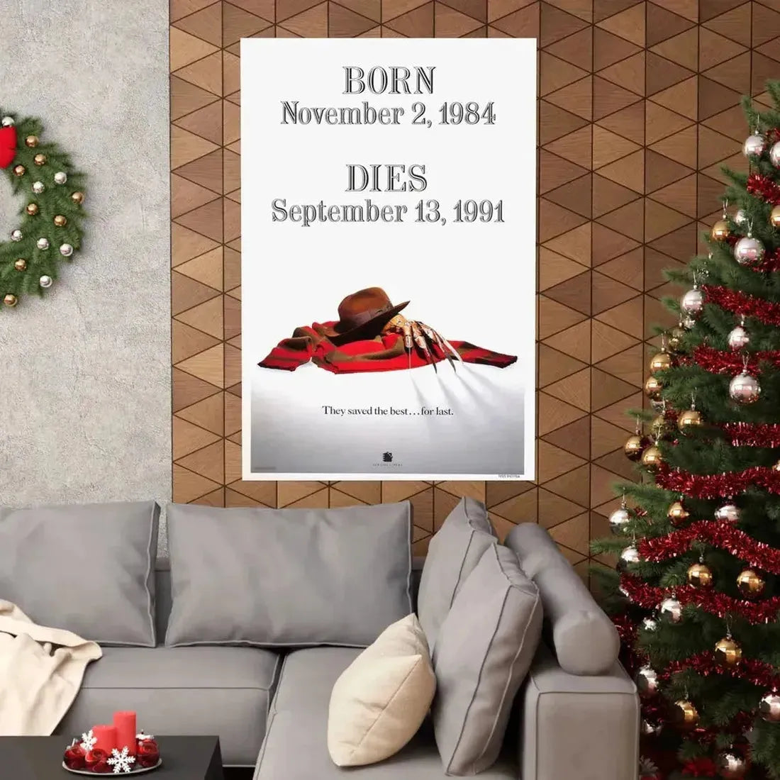 FREDDY'S DEAD (TEASER) 1991 - Paper Movie Poster - The Sticker Space