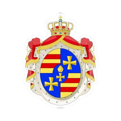 Frederic-Auguste 1er dOldenbourg (Denmark) (Coat of Arms) STICKER Vinyl Kiss-Cut Decal - The Sticker Space