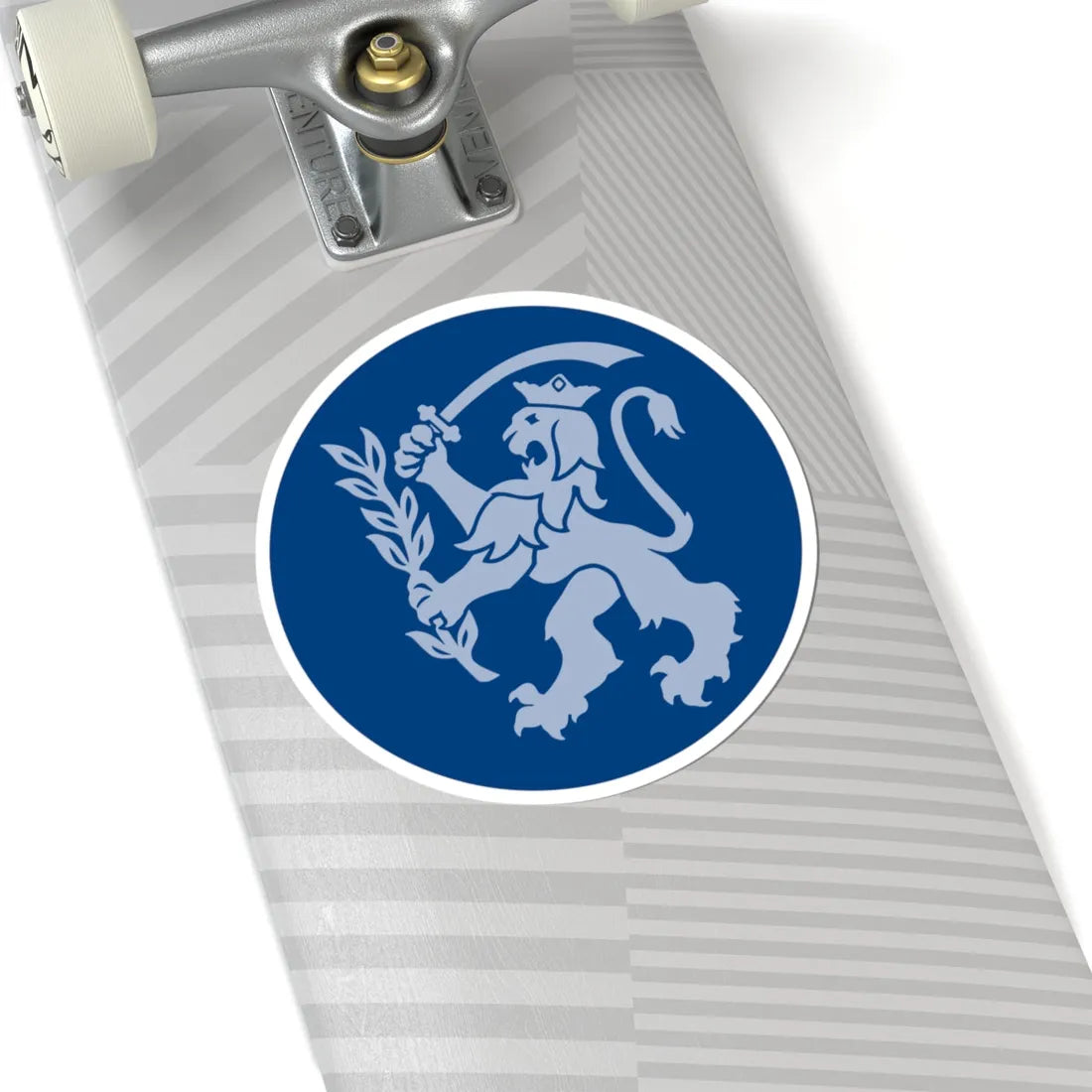 Fredericia Kommune coa (Denmark) (Coat of Arms) STICKER Vinyl Kiss-Cut Decal - The Sticker Space