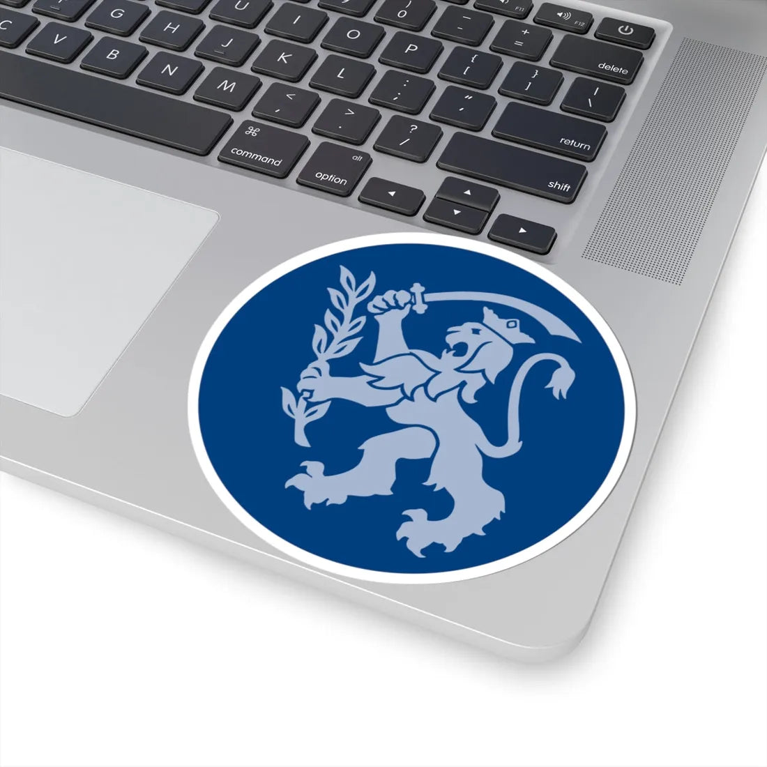 Fredericia Kommune coa (Denmark) (Coat of Arms) STICKER Vinyl Kiss-Cut Decal - The Sticker Space
