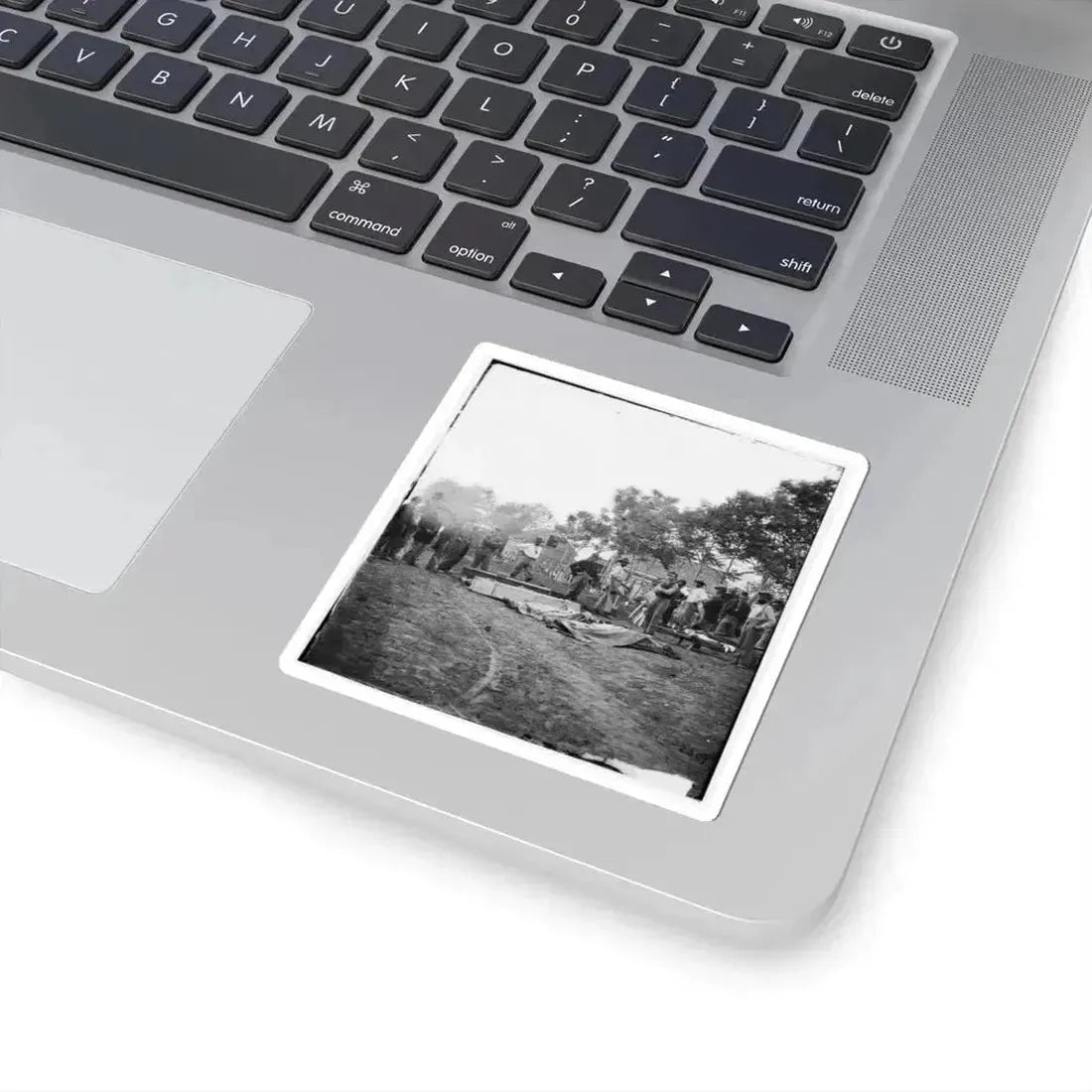 Fredericksburg, Va. Burial of Unoin Soldiers (U.S. Civil War) STICKER Vinyl Kiss-Cut Decal - The Sticker Space