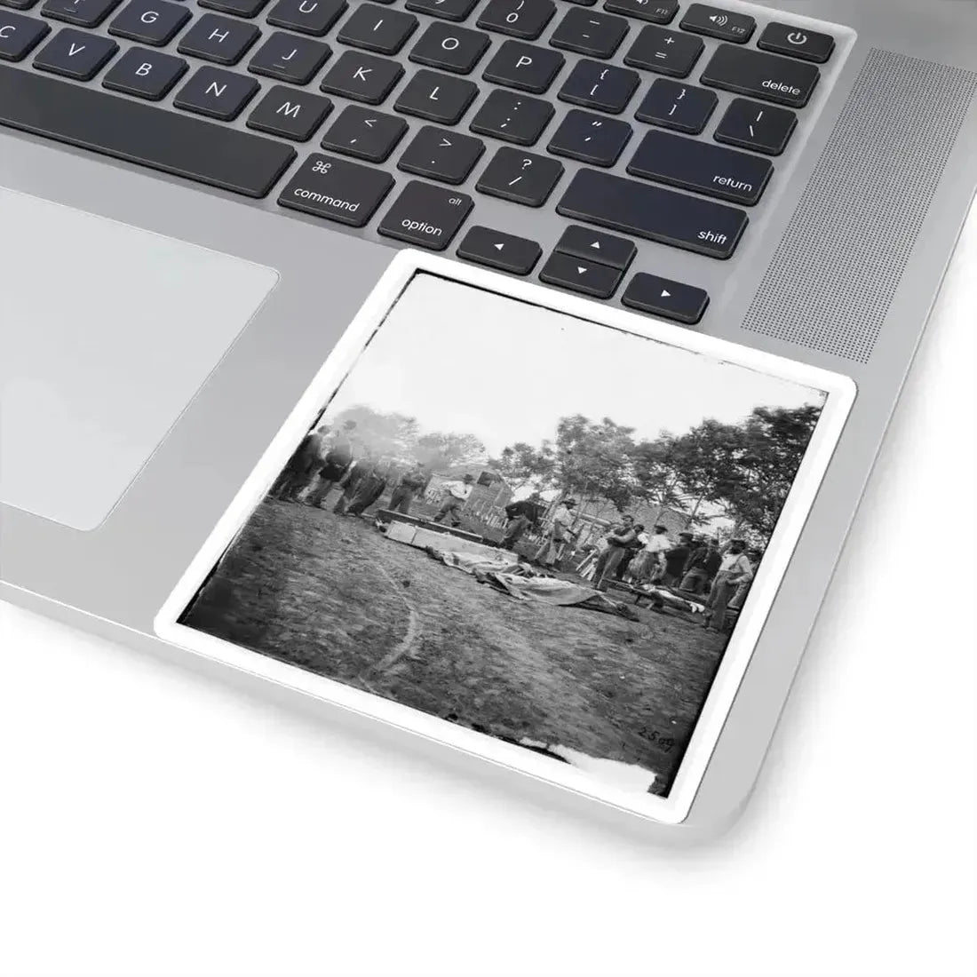 Fredericksburg, Va. Burial of Unoin Soldiers (U.S. Civil War) STICKER Vinyl Kiss-Cut Decal - The Sticker Space