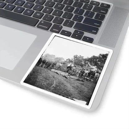 Fredericksburg, Va. Burial of Unoin Soldiers (U.S. Civil War) STICKER Vinyl Kiss-Cut Decal - The Sticker Space