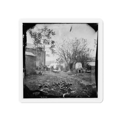 Fredericksburg, Va. Cooking Tent Of The U.S. Sanitary Commission (U.S. Civil War) Refrigerator Magnet 6 Inch Die-Cut - The Sticker Space