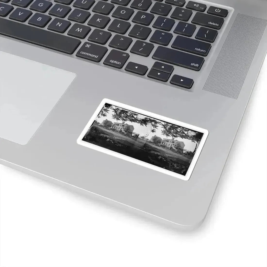 Fredericksburg, Va. Houses Damaged by the Shelling of December 13, 1862 (U.S. Civil War) STICKER Vinyl Kiss-Cut Decal - The Sticker Space