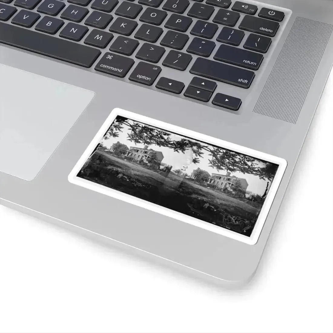 Fredericksburg, Va. Houses Damaged by the Shelling of December 13, 1862 (U.S. Civil War) STICKER Vinyl Kiss-Cut Decal - The Sticker Space