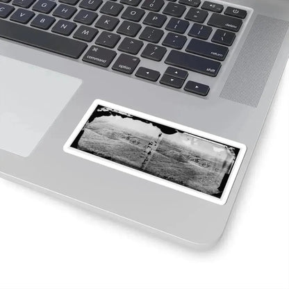 Fredericksburg, Va. View of Town From Tyler's Battery (U.S. Civil War) STICKER Vinyl Kiss-Cut Decal - The Sticker Space