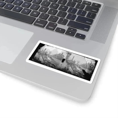 Fredericksburg, Virginia . Ruins of Houses (U.S. Civil War) STICKER Vinyl Kiss-Cut Decal - The Sticker Space