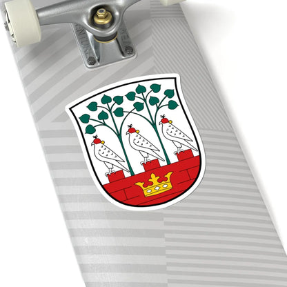 Frederiksberg Kommune coa (Denmark) (Coat of Arms) STICKER Vinyl Kiss-Cut Decal - The Sticker Space