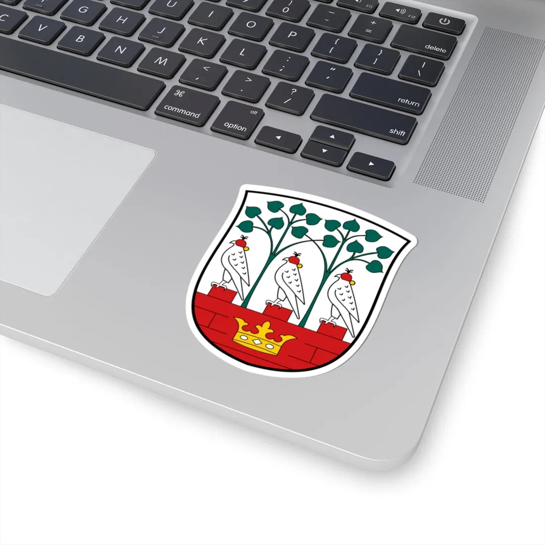 Frederiksberg Kommune coa (Denmark) (Coat of Arms) STICKER Vinyl Kiss-Cut Decal - The Sticker Space